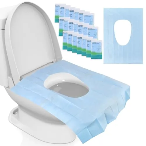 Spülbare Toilettenauflage – 30 Stück, wasserdicht und hygienisch