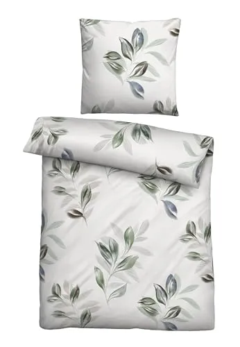 biberna Feinbiber Bettwäsche 0004105 in braun von biberna