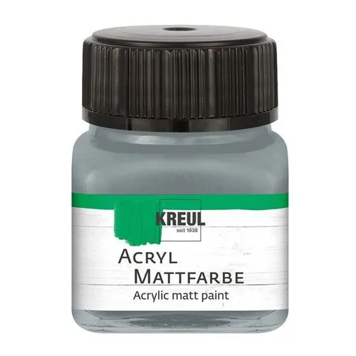 Kreul Acryl Mattfarbe blaugrau 20ml Glas 100 ml / 12,45 Euro