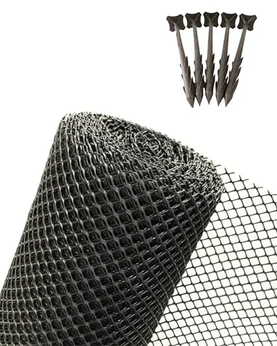 EraGreen Rasenschutzgitter 2 m Breite (Meterware) 2 GRATIS ERDANKER – Stabil & befahrbar mit Gewicht 660g/m² | Rasen Gitter für Garten, Einfahrt, Hühnerauslauf & Böschung | Mähroboter-kompatibel