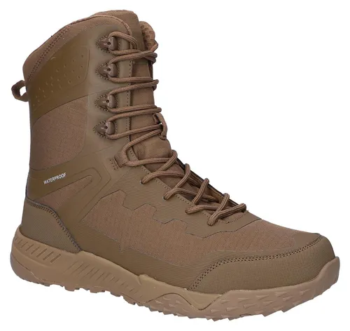 Magnum Herren Boots Ultima 8.0 SZ WP Braun 40 - Herren Militär- & Einsatzstiefel, vegan und wasserdicht, mit herausnehmbarer Fußbetteinlage für individuellen Komfort und optimaler Dämpfung für jeden Schritt.