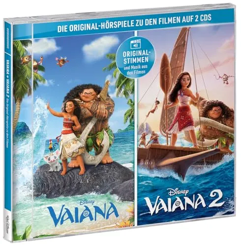 Vaiana & Vaiana 2 (2CD) – Hörspiele zu den Disney Filmen von Walt Disney Records (Universal Music)
