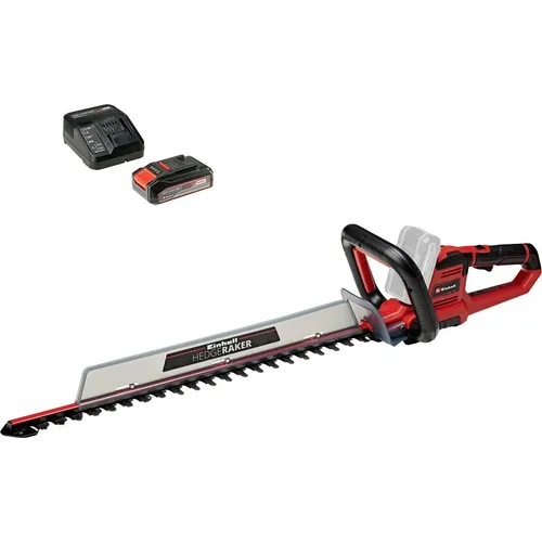 Einhell GE-CH 18/60 Li Akku Heckenschere mit 2,5Ah Starter-Kit - Heckenschere mit 60 cm Schnittlänge und bis zu 2400 Schnitten pro Minute. Teil der flexiblen Power X-Change Familie für grenzenlosen Akku-Austausch.