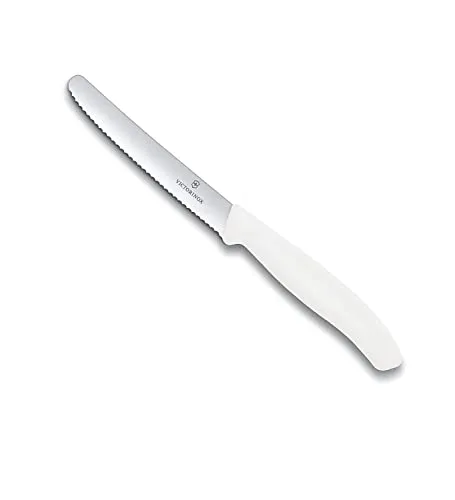 Victorinox | Tafelmesser Swiss Classic | 1 Stück | Weiß | Swiss Made | ideal auch als Frühstücksmesser