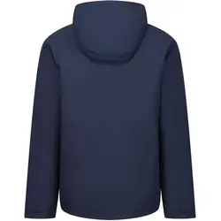 Regatta Professional Navigate Waterproof Insulated Jacket - Blau - M - Wasserdichte und atmungsaktive Softshelljacke aus 100% recyceltem Polyester, ideal für Outdoor-Aktivitäten. Mit verstellbarer Kapuze und mehreren Taschen für praktischen Einsatz.
