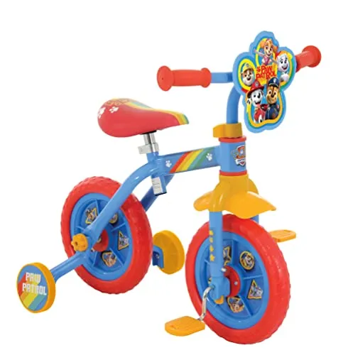 Paw Patrol 2-in-1 25,4 cm Fahrrad für Kinder (10 Zoll), Mehrfarbig, 10inch