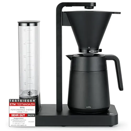 WILFA Filterkaffeemaschine PERFORMANCE THERMO CM9B-125T, 1.25L - Kaffeemaschinen, brüht direkt in eine Thermoskanne für langanhaltenden Genuss und perfekte Temperatur.