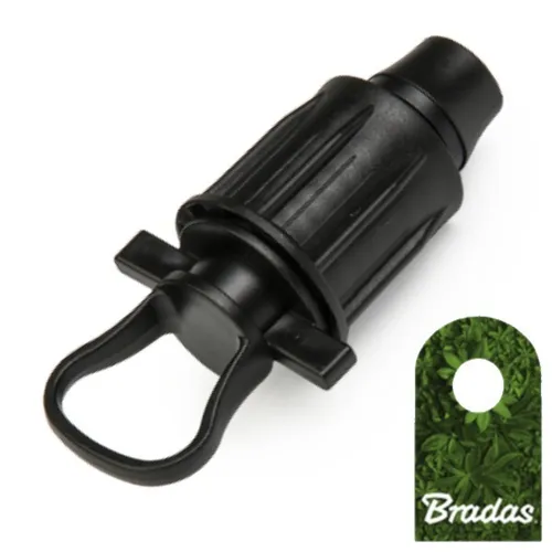 Bradas PE-Rohr Endkappe Endstück Endstopfen Abschluss 16mm Verlegerohr 2678