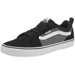 Vans Herren Filmore Sneaker, Suede Canvas Black Pewter, 44.5 EU - Herren-Sneaker mit Obermaterial aus Wildleder und Segeltuch, ideal für Komfort und Stil mit Energierückführungs-Fußbetten.