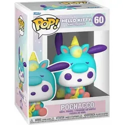 Funko Pop! 60 Hello Kitty and Friends Pochacco Vinyl Figur - Aufstellfigur aus Vinyl, ideal für Sammler und Fans von Hello Kitty, bringt Charme und Nostalgie in jedes Zuhause.