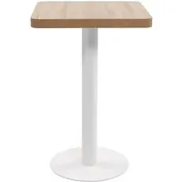 Produktbild vidaXL Bistrotisch Hellbraun 50x50 cm