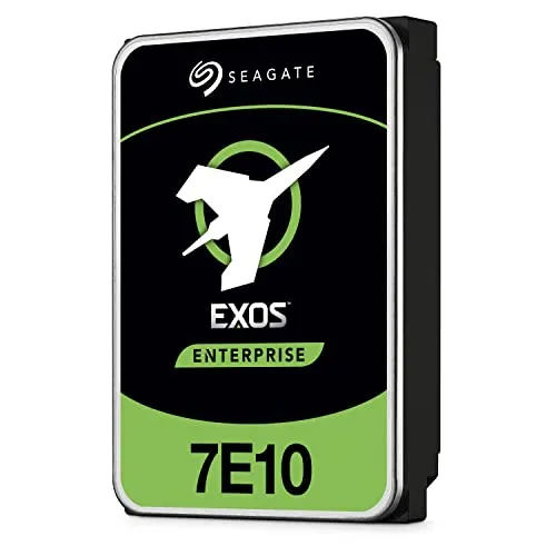 Seagate Exos 7E10 ST4000NM001B - 4 TB SAS HDD - Festplatte mit 4 TB Speicher, ideal für Serverlösungen und hohe Datenverfügbarkeit.