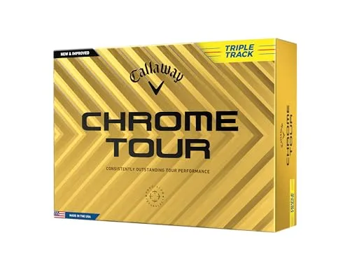 Callaway Golf BL CG CHRM Tour YLW 24 TRPLTRK 12B PK, Yellow von Callaway