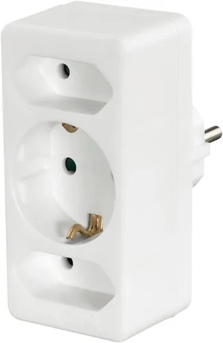 Hama Steckdosenadapter / Mehrfachsteckdose mit Berührungsschutz