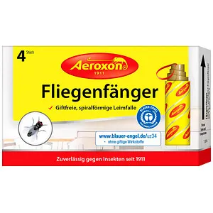 Aeroxon Fliegenfänger gelb, 4 St.