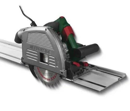 Parkside Tauchsäge mit 140 cm FÜHRUNGSSCHIENE Tauchkreissäge Handkreissäge 1200W