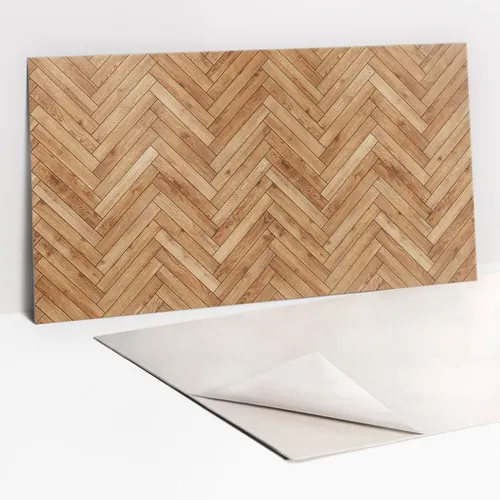 PVC-Vinyl-Wandverkleidung Selbstklebendes Dekor 100x50 Holzparkett