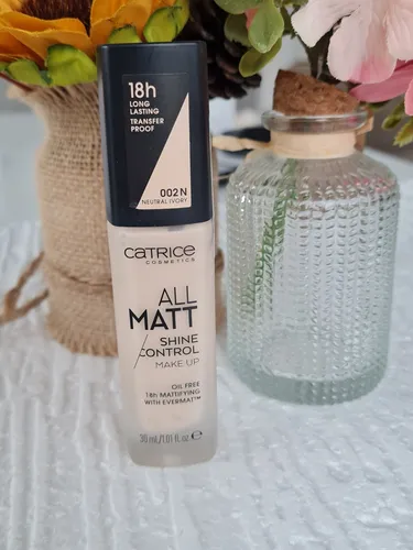 Produktbild Catrice ALL MATT SHINE CONTROL MAKE UP 002 N Neutral Ivory. 30ml . Neu
