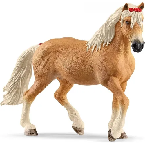 Schleich 13950 - Horse Club Haflinger Stute, 9,5 cm hoch und ideal für kreative Rollenspiele mit Freunden