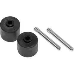 Rowenta SS-2230002509 2x Rolle + Achse mitte für Akku-Handstaubsauger