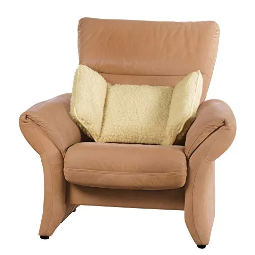 Erwin Müller Sesselkissen aus Schurwolle in beige von Erwin Müller