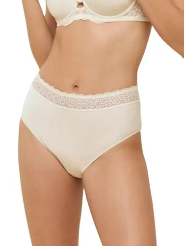 Triumph Women's Feel of Modal Midi Unterwäsche, Creamy Dream, S