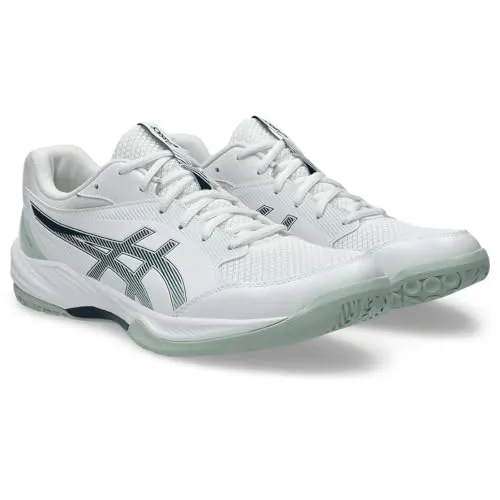 ASICS GEL-TASK 4 Hallenschuh, Gr. 45, weiß, tranquil teal in weiß von ASICS