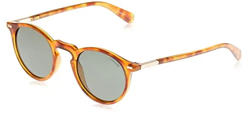 Polaroid Herren PLD 2086/S Sonnenbrille, DKHAVANA, 47mm - Sportbrillen mit UV-Schutz, stilvolles Design in DKHAVANA und schützender Etui inklusive, ideal für aktive Tage im Freien.
