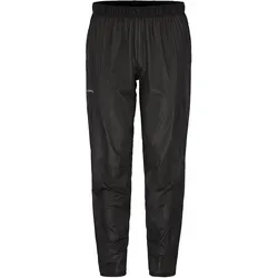 Craft Herren Pro Hydro Lightweight Pants schwarz – Wetterfeste Laufhose - Die Craft Pro Hydro Lightweight Pants bieten optimalen Wetterschutz für Läufer. Leicht, atmungsaktiv und ideal für Training und Wettkampf bei Regen und Wind.