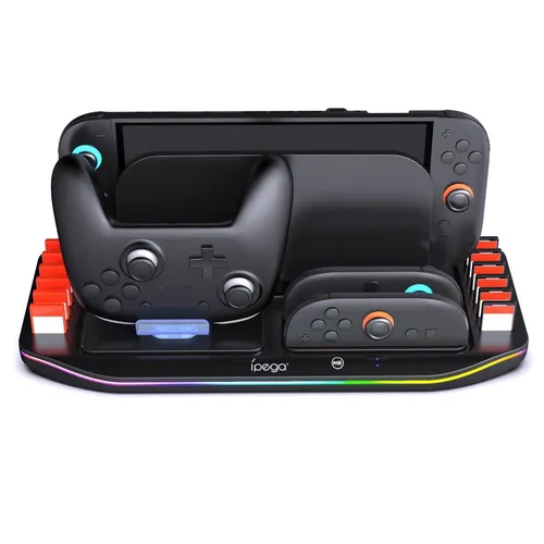 Für Nintendo Switch 2 Charging Dock Joy-Con Pro RGB Game Card Holder