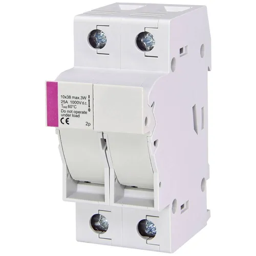 ETI 002540203 EFH 10 DC 2p Sicherungshalter Passend für (Sicherungen)