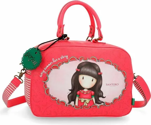 Schultertasche Gorjuss Santoro 3453061 Frau Rot Polyester