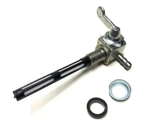Benzinhahn M10x1 passend für Peugeot 103, Motobecane Mobylette, MBK 51 AV10 – Neuer Benzinhahn mit seitlichem Anschluss