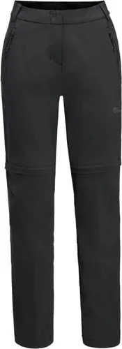 Jack Wolfskin Glastal Zip Off Pants Women - Wanderhose mit abzippbaren Hosenbeinen, leicht und atmungsaktiv, ideal für Outdoor-Aktivitäten, windabweisend und wasserabweisend.