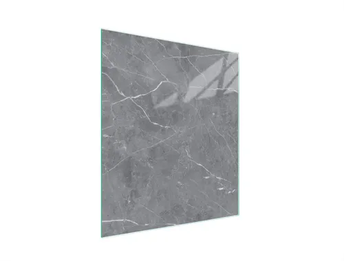 Glasschneidebrett 45x52 Marmor in grau von DarHaus