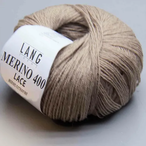 Lang Yarns Merino 400 Lace 39 - LL 200g / 25g - Nadelstärke 2,5 -