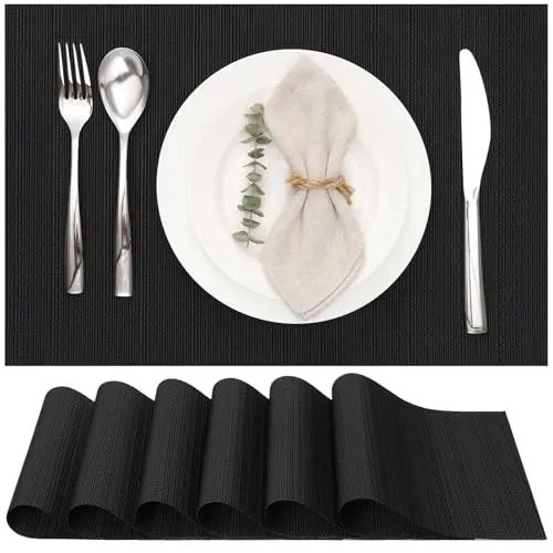Tischsets Schwarz von Myir JUN