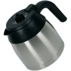 Krups SS-202748 Thermoskanne - Glaskaffeekanne mit modernem Design, Vakuumisolierung für stundenlange Wärmehaltung, ideal für den täglichen Gebrauch und kompatibel mit KRUPS Kaffeemaschinen.