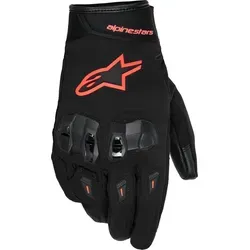 Alpinestars SP X Z Drystar Handschuhe - Schwarz/Neon-Rot - M - Hochwertige Motorradhandschuhe mit Drystar®-Technologie für beste Wetterbeständigkeit. Ergonomisches Design sorgt für optimalen Komfort und Schutz bei jeder Fahrt.