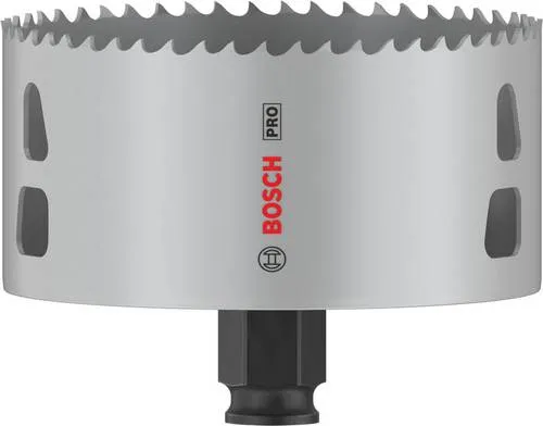 Bosch Accessories Lochsäge 98mm - Lochsäge für präzise Schnitte in verschiedenen Materialien, hergestellt aus Hochgeschwindigkeitsstahl mit 8 % Kobalt für maximale Langlebigkeit und Leistung.