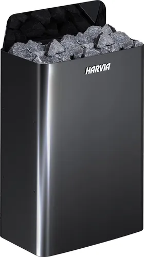 Produktbild Harvia THE WALL Saunaofen blackSTEEL 9 kW – Modernes Design