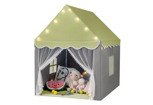 COSTWAY Kinderspielhaus mit Sternenlichtern von Costway