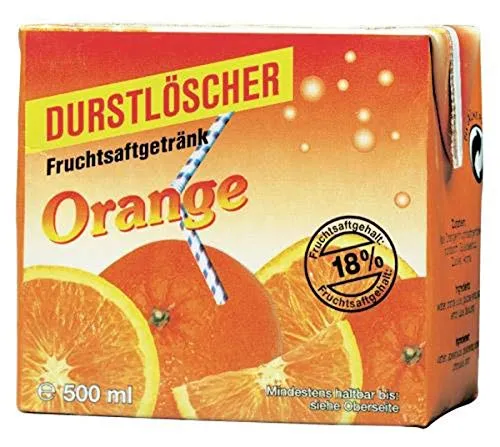 Durstlöscher Orange Fruchtsaftgetränk 500ml 24er Pack