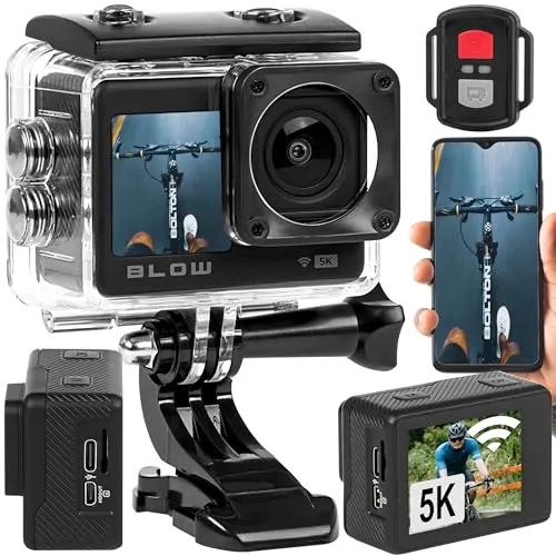 BLOW SPORTKAMERA GO PRO4U 4K 5K WIFI USB UHD SET