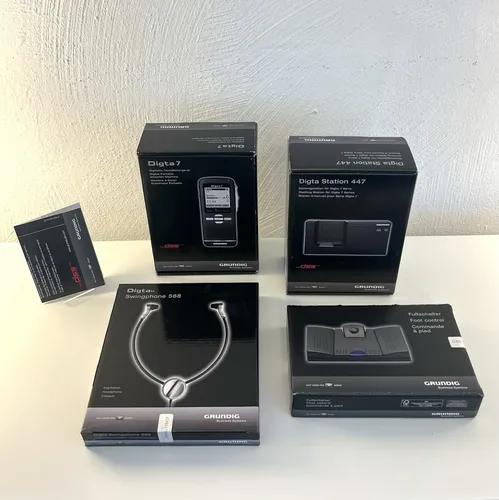GRUNDIG Digta 7 Premium Set mit DigtaSoft One Software