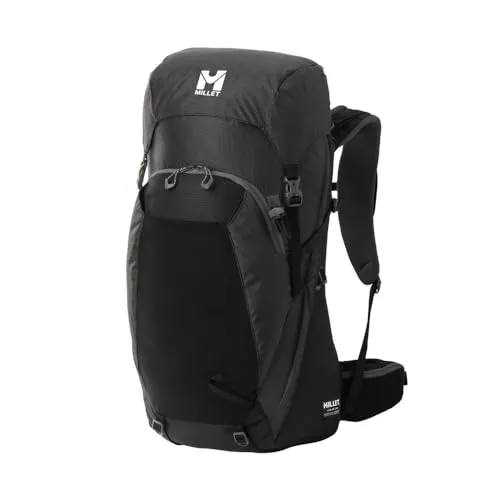 Millet Hiker Air 30 Rucksack - 30L, schwarz - Wanderrucksack mit 30L Volumen, leicht und ideal für Mehrtagestouren dank extra großer Frontöffnung.