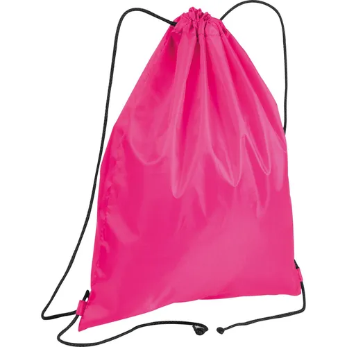 Gymbag / Sportbeutel / Turnbeutel / aus recyceltem Polyester / Farbe: pink