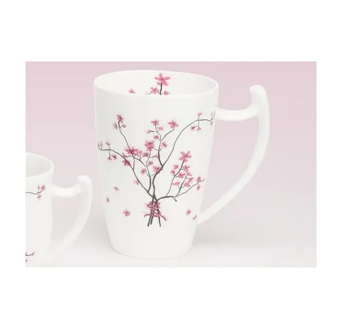 TeaLogic Tasse Cherry Blossom, Spülmaschinengeeignet in weiß von TeaLogic