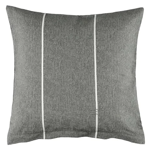 Esprit Home Premium Kopfkissenbezug 80x80 Baumwolle in grau von Esprit