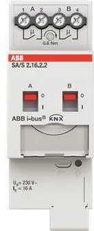 ABB 2CDG110261R0011 SA/S2.16.2.2 Schaltaktor 2fach 16 A - Sonstige Elektroinstallationsartikel, schaltet elektrische Verbraucher über ABB i-bus® mit 2 unabhängigen Kontakten und bietet Handbedienung sowie Schaltzustandsanzeige.